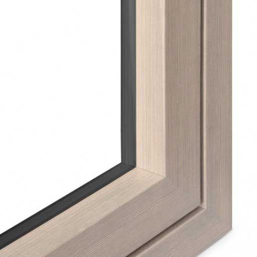 angolo finestra legno